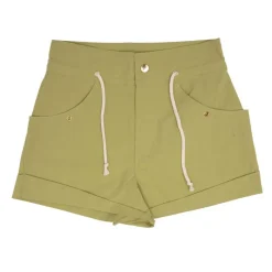 Online Short kim court à revers Femme Femme Short, Bermuda