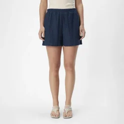 New Short élastique broderie anglaise Feodora Femme Femme Short, Bermuda
