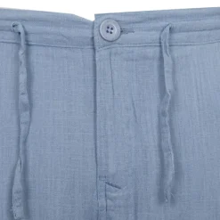 Best Short lin mélangé cordon de serrage bali Homme Homme Short, Bermuda