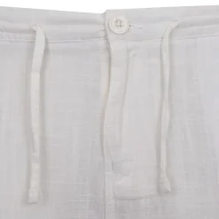 Outlet Short lin mélangé cordon de serrage bali Homme Homme Short, Bermuda