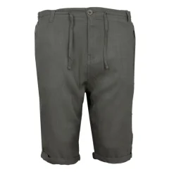 Hot Short lin mélangé cordon de serrage bali Homme Homme Short, Bermuda