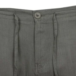 Hot Short lin mélangé cordon de serrage bali Homme Homme Short, Bermuda