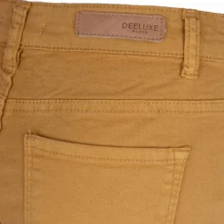 Sale Short mini stretch coton avec ourlets Femme Femme Short, Bermuda