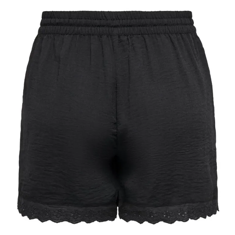 Clearance Short avec dentelle et poches latérales Femme Femme Short, Bermuda