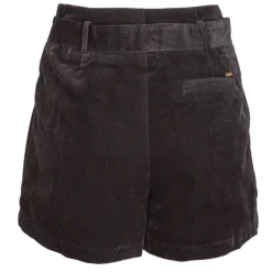 New Short en velours Femme Femme Short, Bermuda