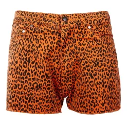 Hot Short imprimé léopard Femme Femme Short, Bermuda