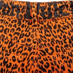 Hot Short imprimé léopard Femme Femme Short, Bermuda