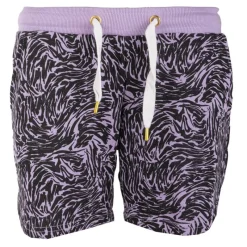 Discount Short Saco coton imprimé zèbre Femme Femme Short, Bermuda