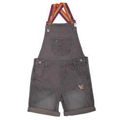 Short salopette en jean avec bretelles multicolore Enfant Enfant Short, Bermuda