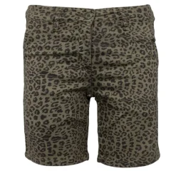 Hot Short shame aop leopard creamy js23-316-02 Femme Femme Short, Bermuda