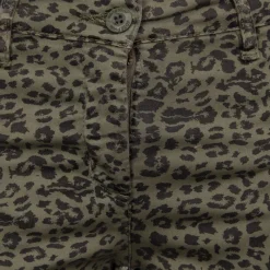 Hot Short shame aop leopard creamy js23-316-02 Femme Femme Short, Bermuda