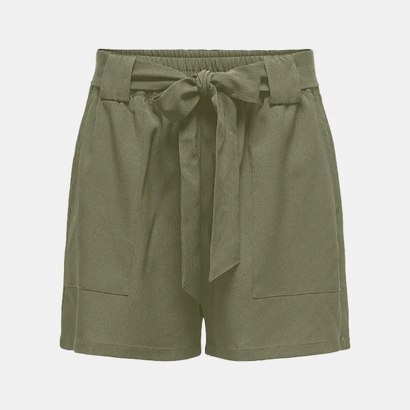 Outlet Short Talia regular avec ceinture Femme Femme Short, Bermuda