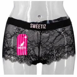 Outlet Shorty en dentelle bande élastique logo sexy Femme Femme Lingerie