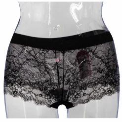 Outlet Shorty en dentelle bande élastique logo sexy Femme Femme Lingerie