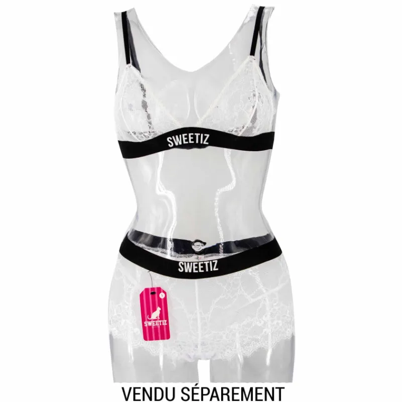 Hot Shorty en dentelle bande élastique logo sexy Femme Femme Lingerie