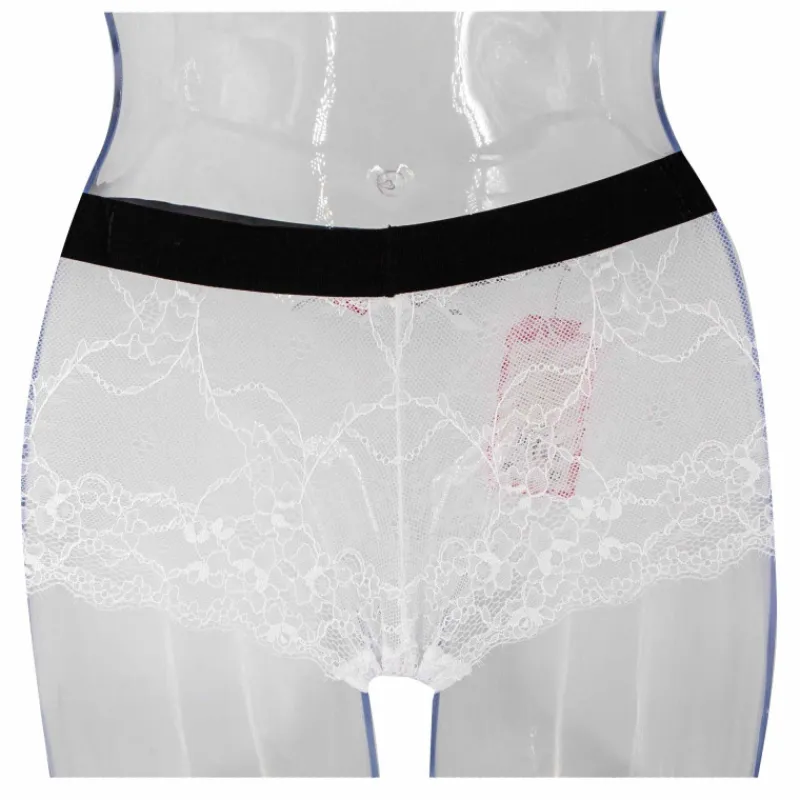 Hot Shorty en dentelle bande élastique logo sexy Femme Femme Lingerie