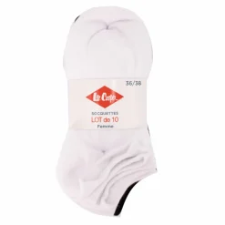 Socquette unie lot x10 noumea Femme Femme Chaussettes|Vetements De Sports Femme