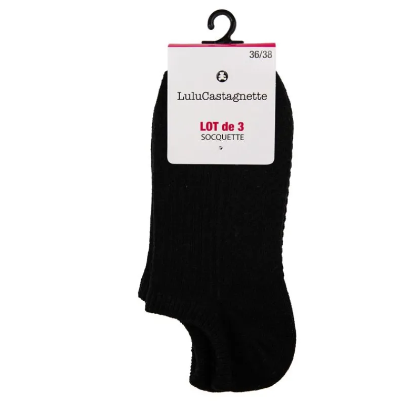 Outlet Socquettes lot x3 lalita Femme Femme Chaussettes