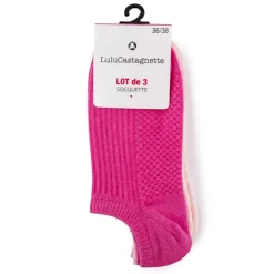 Sale Socquettes lot x3 lalita Femme Femme Chaussettes