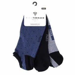 Online Socquettes sneakers lot x3 fant h t39-46 11095 Homme Homme Chaussettes