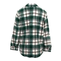 Surchemise polaire légère à carreaux bucheron Femme Femme Veste, Doudoune, Manteau