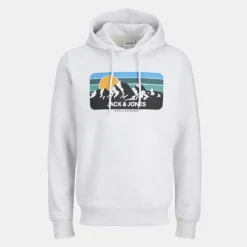 Clearance Sweat à capuche paysage de montage avec soleil Homme Homme Pull, Gilet, Sweat