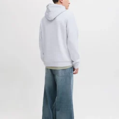 Clearance Sweat à capuche regular hayato imprimé encart logo Homme Homme Pull, Gilet, Sweat