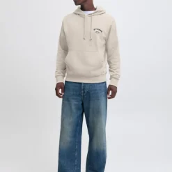 Online Sweat à capuche yuki poignets cotelés poche kangourou Homme Homme Pull, Gilet, Sweat