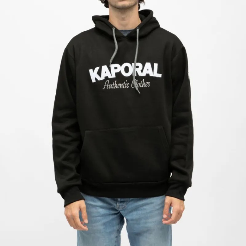 Discount Sweat brodé darell à capuche Homme Homme Pull, Gilet, Sweat