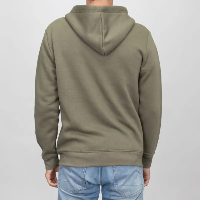 New Sweat capuche zippé manches longues poche kangourou Sylvain Homme Homme Pull, Gilet, Sweat