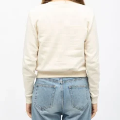 Online Sweat coton rubi Love imprimé léopard Femme Femme Pull, Gilet, Sweat