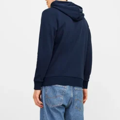 New Sweat coton tiley à capuche avec logo manuscrit et encart coloré Homme Homme Pull, Gilet, Sweat