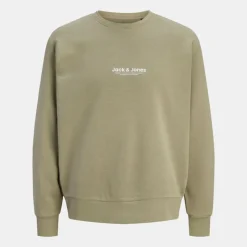 Sweat doux col ras de cou coton mélangé vesterbro manches longues Homme Homme Pull, Gilet, Sweat