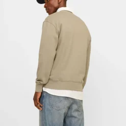 Sweat doux col ras de cou coton mélangé vesterbro manches longues Homme Homme Pull, Gilet, Sweat