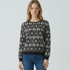 Hot Sweat ikat roc Femme Femme Pull, Gilet, Sweat