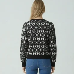 Hot Sweat ikat roc Femme Femme Pull, Gilet, Sweat