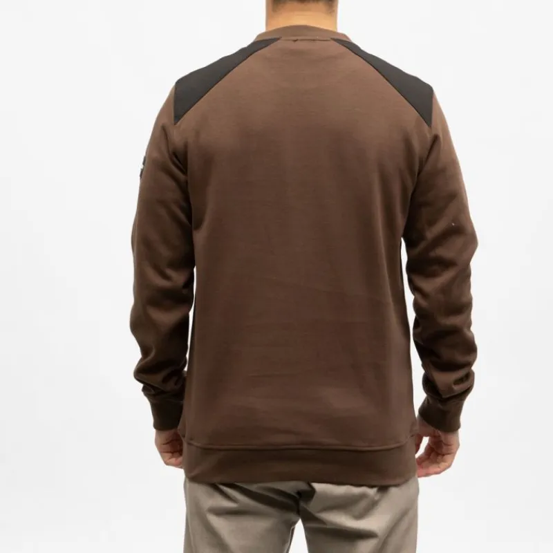 Outlet Sweat meteor color block avec poche zippée Homme Homme Pull, Gilet, Sweat