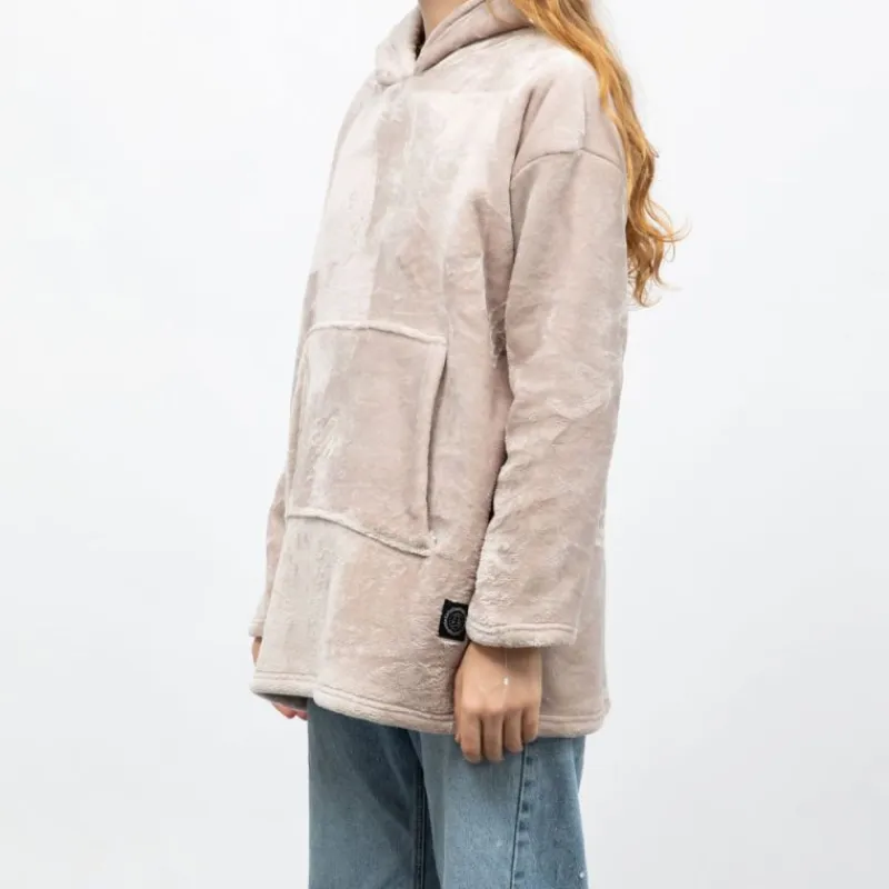 Best Sweat plaid à capuche avec grande poche Femme Femme Lingerie De Nuit