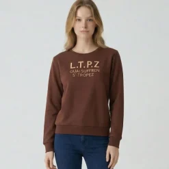 Sweat talweg Femme Femme Pull, Gilet, Sweat