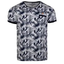 Online Tee shirt à fleurs tropicales mogador Homme Homme Tee Shirt