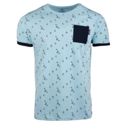 New Tee shirt à motif avec poche maceo Homme Homme Tee Shirt