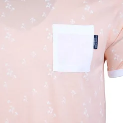 Online Tee shirt à motif avec poche maceo Homme Homme Tee Shirt