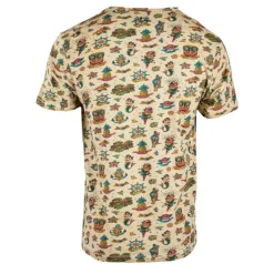 Discount Tee shirt allover logo poitrine Homme Homme Tee Shirt