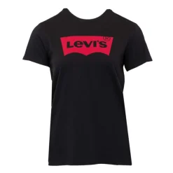 Discount Tee shirt avec grand logo rouge coton Femme Femme Tee Shirt|Haut, Chemise