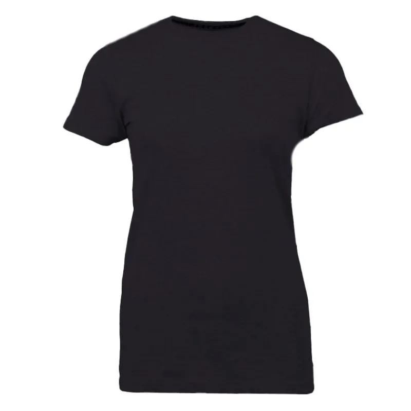 Best Tee shirt basique à manches courtes col rond Femme Femme Tee Shirt|Haut, Chemise