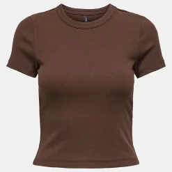 Clearance Tee shirt basique col rond coton bio Femme Femme Tee Shirt|Haut, Chemise