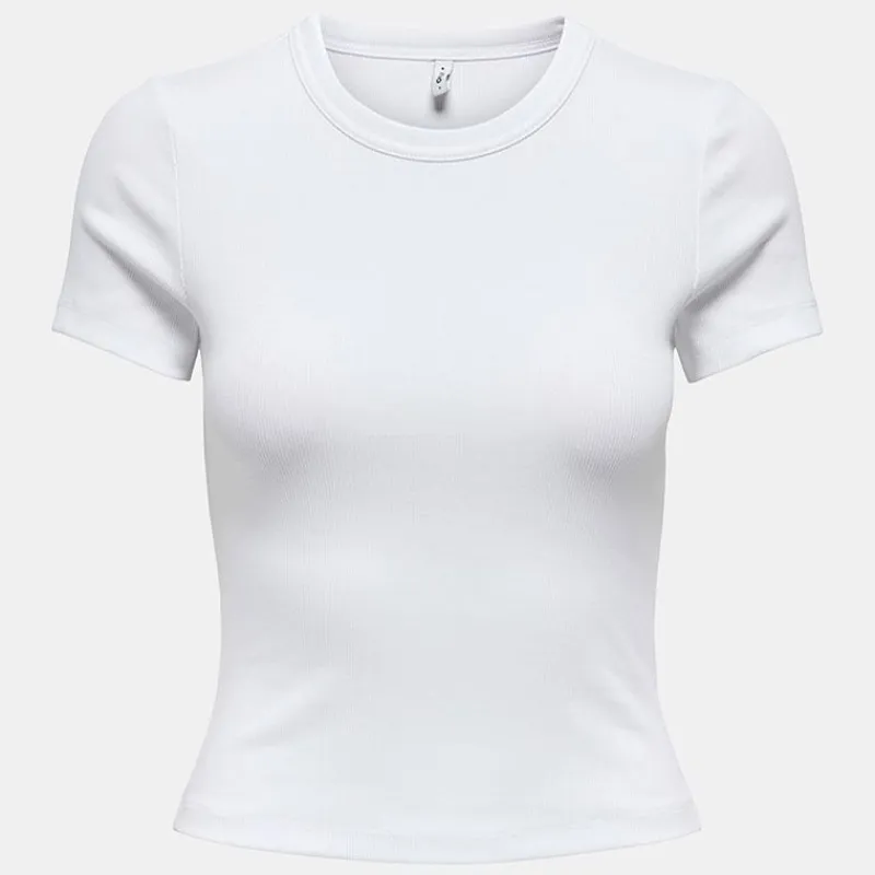 Hot Tee shirt basique col rond coton bio Femme Femme Tee Shirt|Haut, Chemise