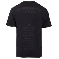 Tee shirt basique coton avec imprimé villes américaines Homme Homme Tee Shirt