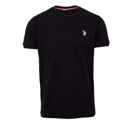 Sale Tee shirt basique doux coton logo brodé Homme Homme Tee Shirt