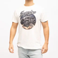 New Tee shirt basique imprimé 4x4 survive Homme Homme Tee Shirt